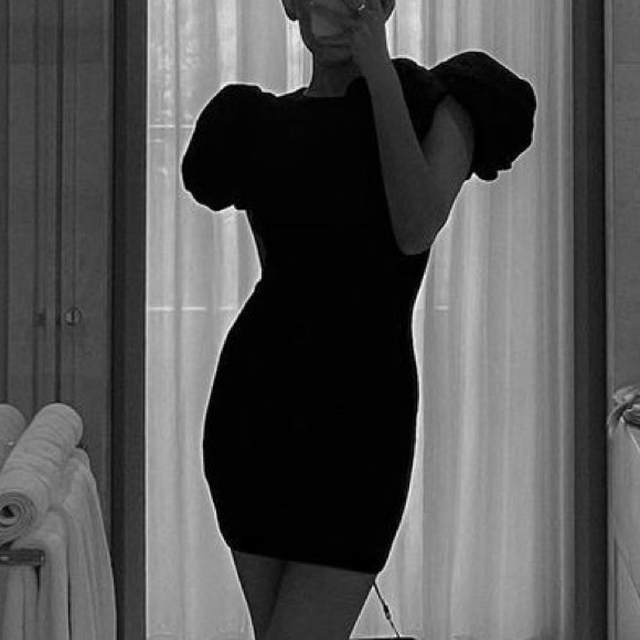 Rotate Birger Christensen Ruby Puff Sleeve Dress - Picture 2 of 6